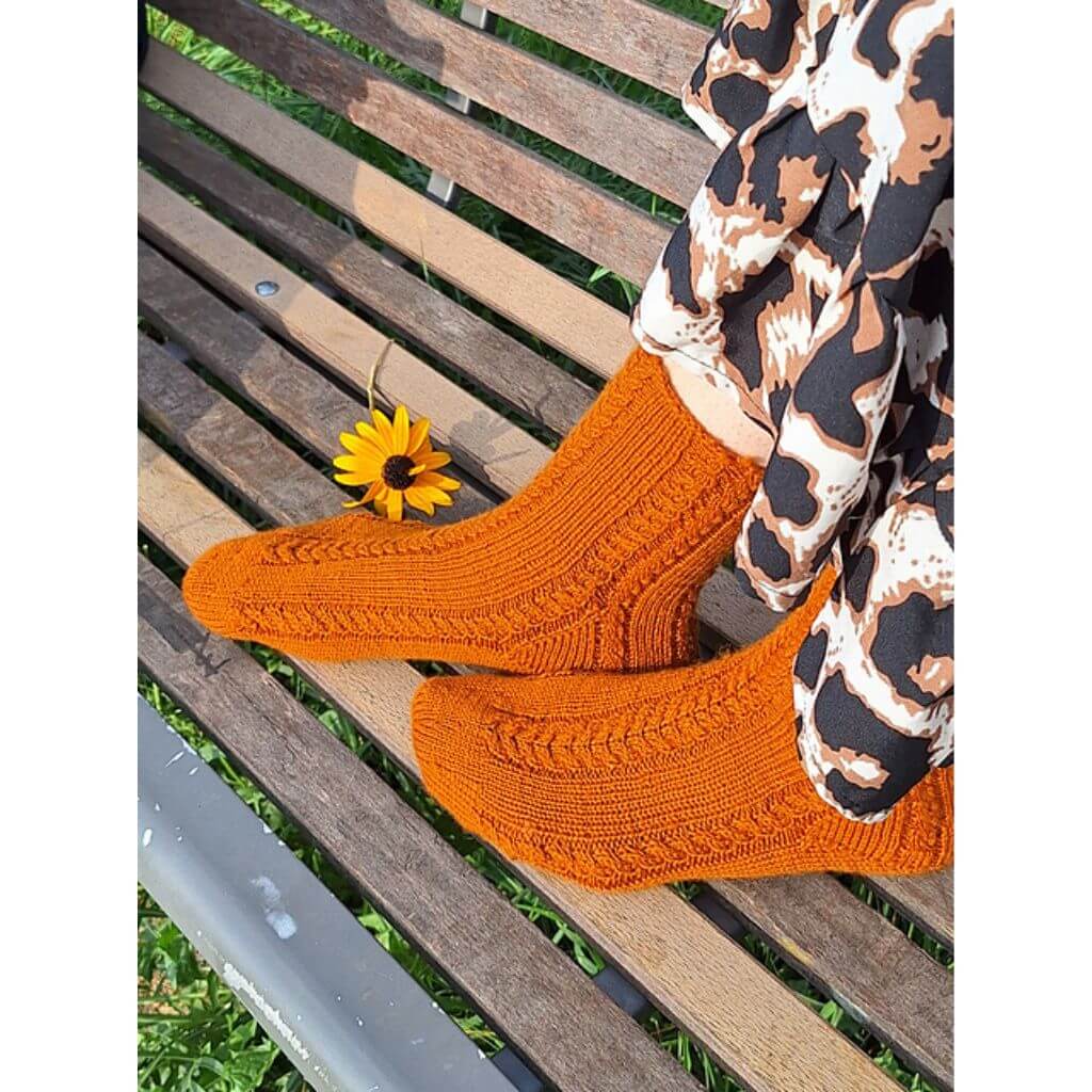 Madame Nadelspiel Socken October Soxx Strickanleitung - Madame Nadelspiel (PDF) Lieblingsgarn