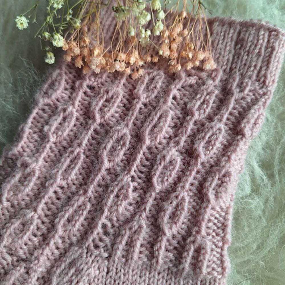 Madame Nadelspiel Cozy Leaf Socks Strickanleitung - Madame Nadelspiel (PDF) Lieblingsgarn