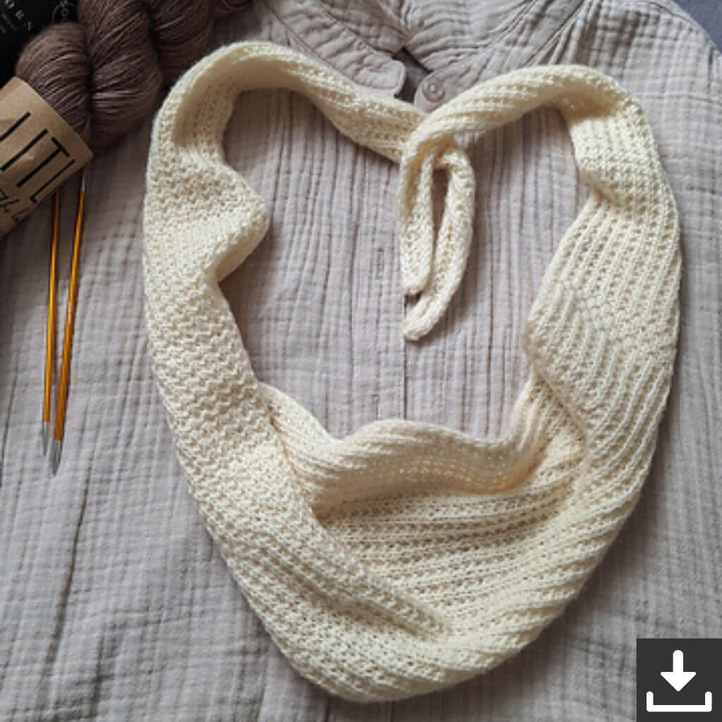 Madame Nadelspiel Hedi Scarf Strickanleitung - Madame Nadelspiel (PDF) Lieblingsgarn