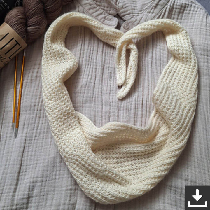 Madame Nadelspiel Hedi Scarf Strickanleitung - Madame Nadelspiel (PDF) Lieblingsgarn