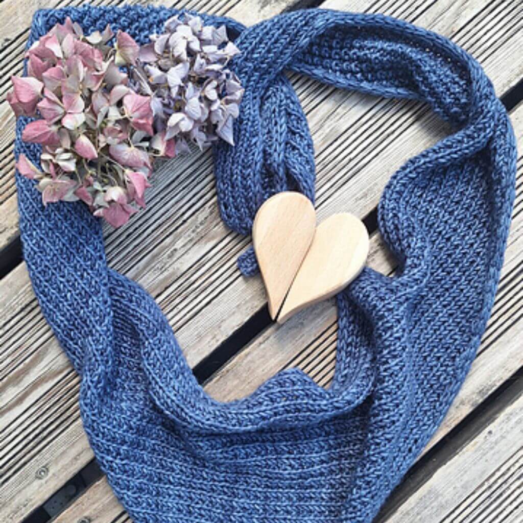 Madame Nadelspiel Hedi Scarf Strickanleitung - Madame Nadelspiel (PDF) Lieblingsgarn