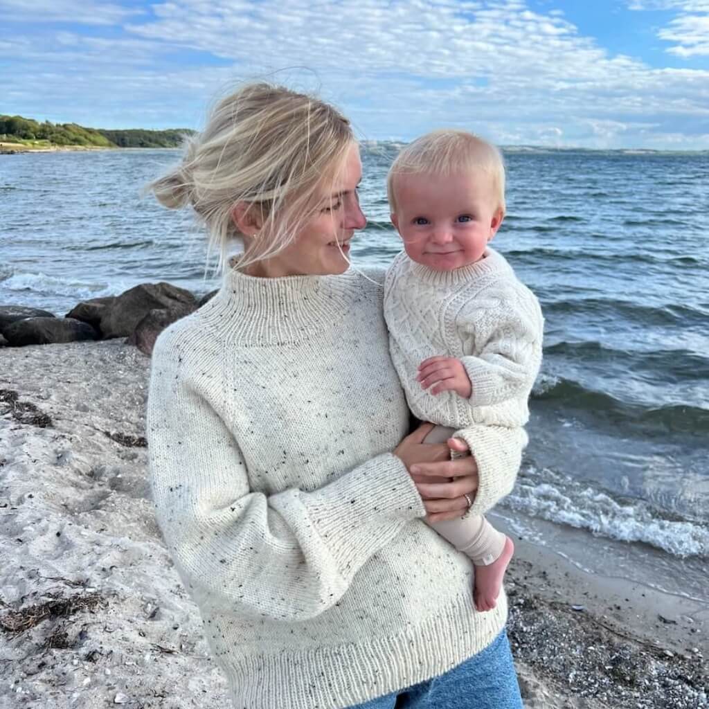 PetiteKnit Pattern Damen Pullover Louvre Sweater Strickanleitung - PetiteKnit (Heft) Lieblingsgarn