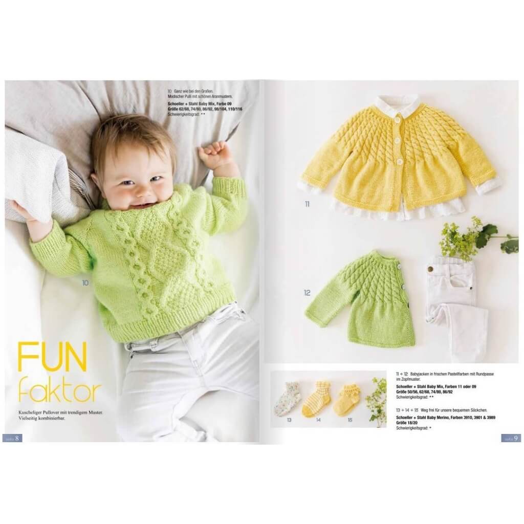 Schoeller + Stahl Maschenreise Kids - Strickheft Lieblingsgarn
