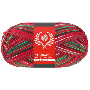 Lana Grossa Meilenweit 100 Merino Christmas Sockenwolle
