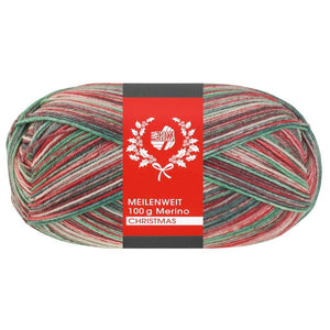 Lana Grossa Meilenweit 100 Merino Christmas Sockenwolle