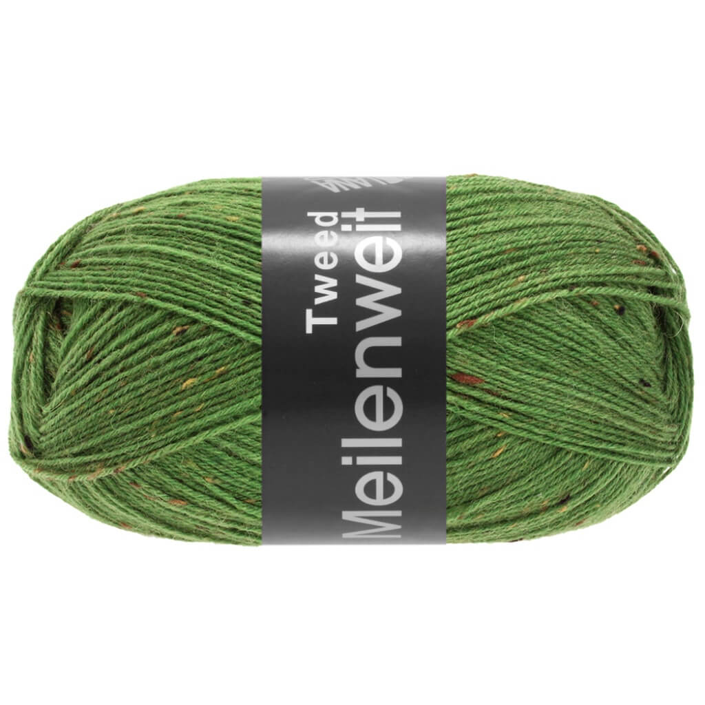 Lana Grossa 165 - Grün Lana Grossa Meilenweit 100 Tweed Lieblingsgarn