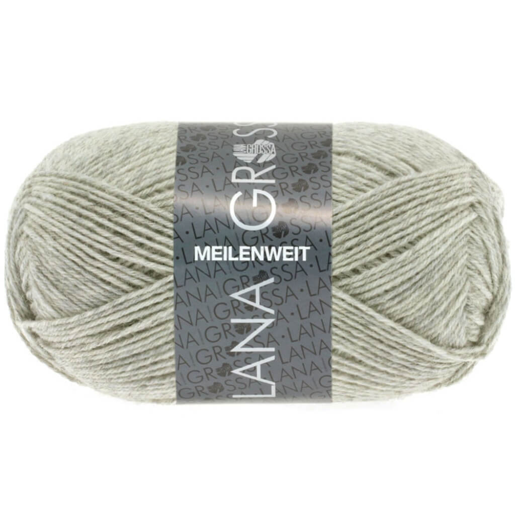 Lana Grossa 1102 - Natur meliert Lana Grossa Meilenweit 50 Lieblingsgarn