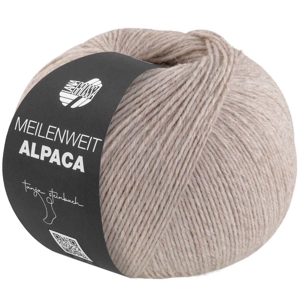 Lana Grossa 1010 - Beige Lana Grossa Meilenweit 6-F. 150 Alpaca Uni Lieblingsgarn