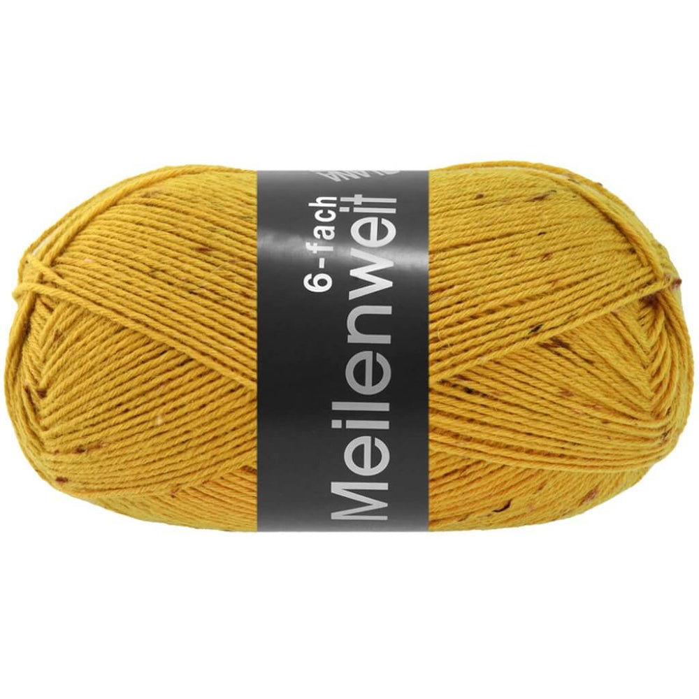 Lana Grossa 9251 - Senfgelb Lana Grossa Meilenweit 6-F 150 Tweed bei bei bei bei bei bei bei bei Lieblingsgarn
