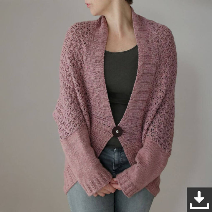 Melanie Berg Pattern Strickjacke Ashen Strickanleitung - Melanie Berg (PDF) Lieblingsgarn