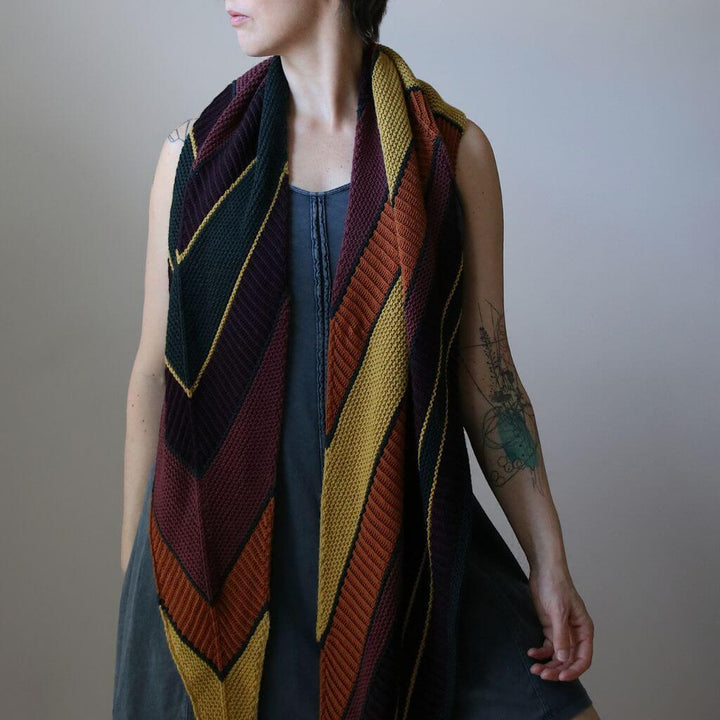 Melanie Berg Pattern Tuch Cursh Season Strickanleitung mit Row Map - Melanie Berg (PDF) Lieblingsgarn