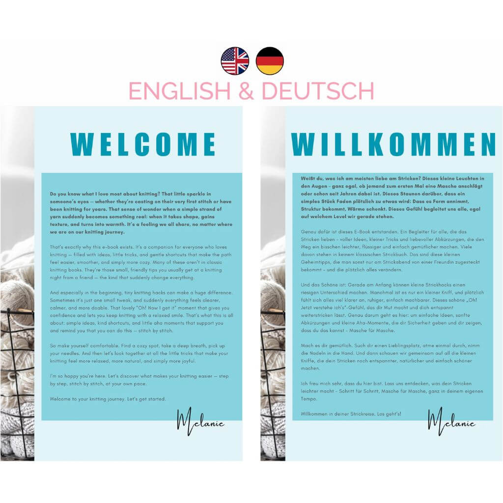 Melanie Berg 25 geniale Strickhacks für Anfänger eBook Lieblingsgarn