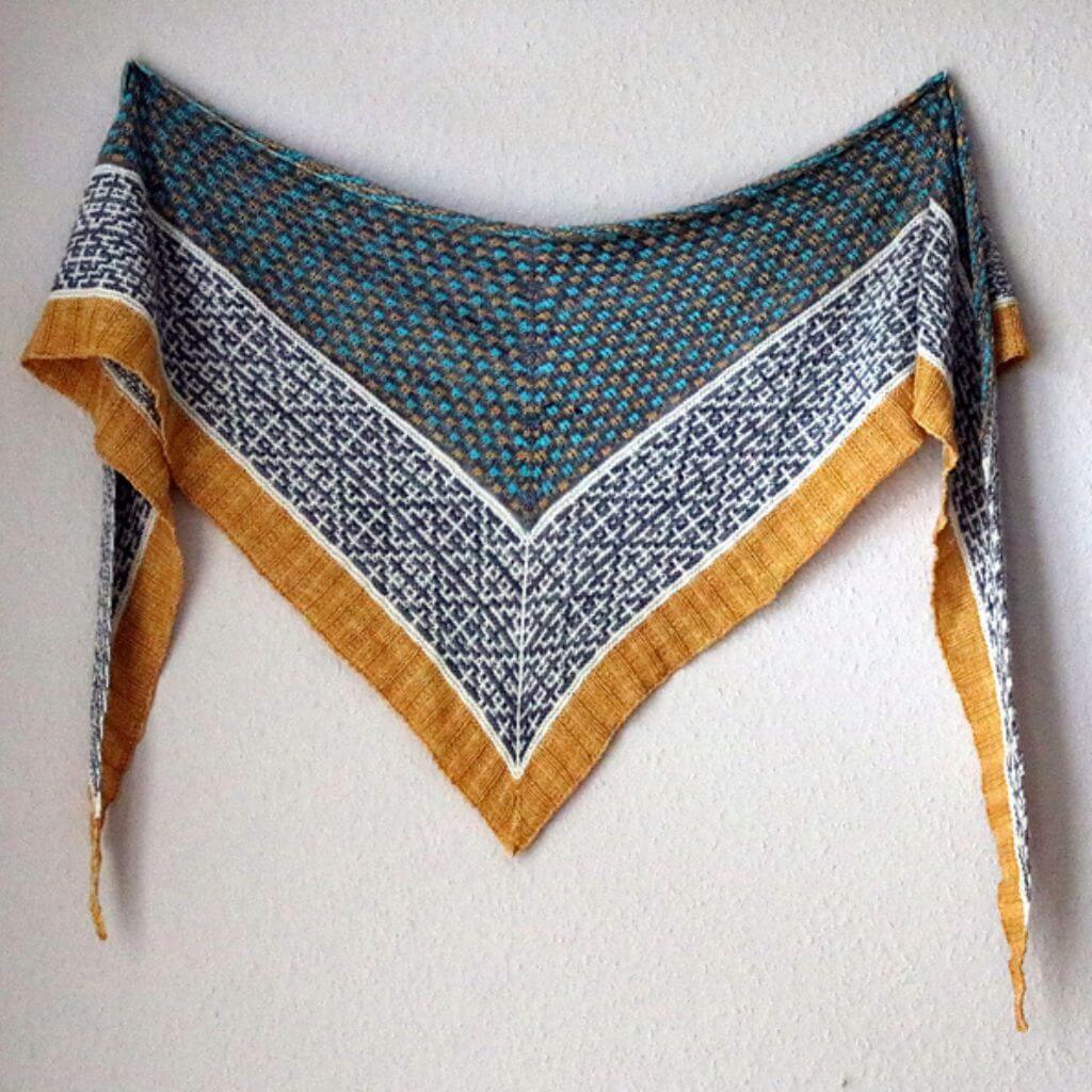 Melanie Berg Pattern Tuch Ghost Dancer Strickanleitung mit Rowmap - Melanie Berg (PDF) Lieblingsgarn