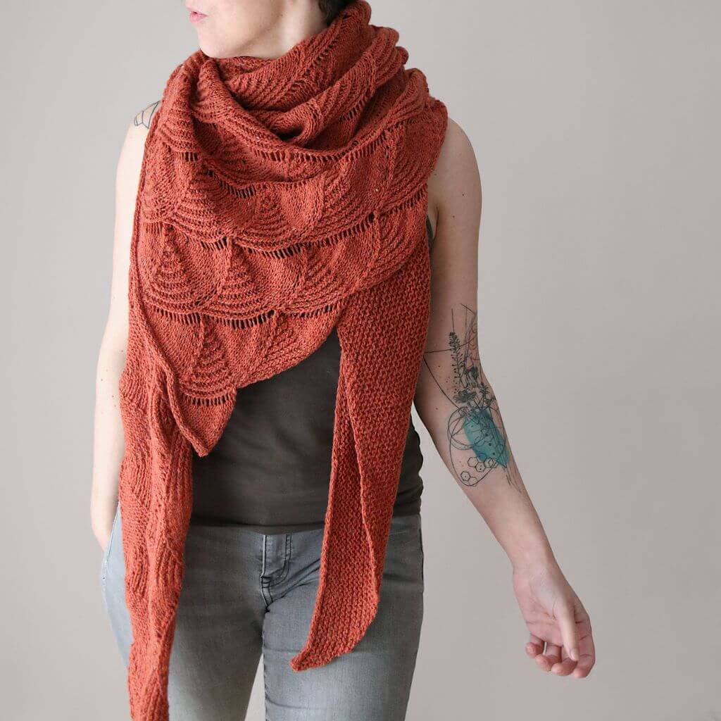 Melanie Berg - Mairlynd Pattern Tuch Kleine Schwester Strickanleitung - Mairlynd (PDF) Lieblingsgarn