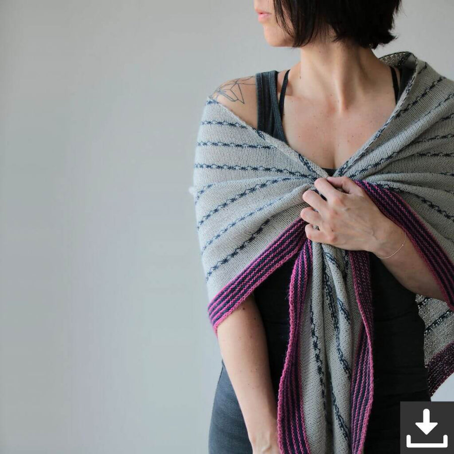 Melanie Berg - Mairlynd Pattern Tuch Make it Yours Strickanleitung - Mairlynd (PDF) Lieblingsgarn
