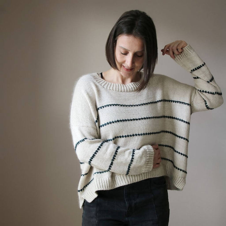Melanie Berg - Mairlynd Pattern Pullover Near &amp; Dear Strickanleitung - Mairlynd (PDF) Lieblingsgarn