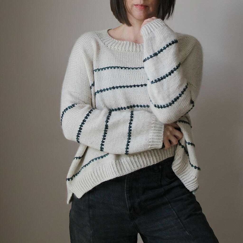 Melanie Berg - Mairlynd Pattern Pullover Near &amp; Dear Strickanleitung - Mairlynd (PDF) Lieblingsgarn