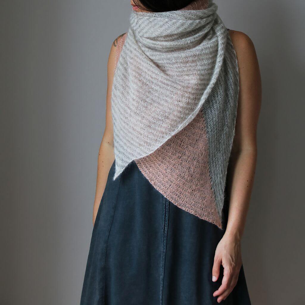 Tuch Wayworn Strickanleitung - Mairlynd (PDF)