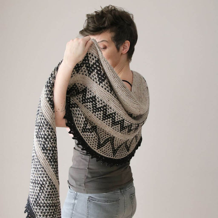 Tuch Zagtastic Strickanleitung - Mairlynd (PDF)