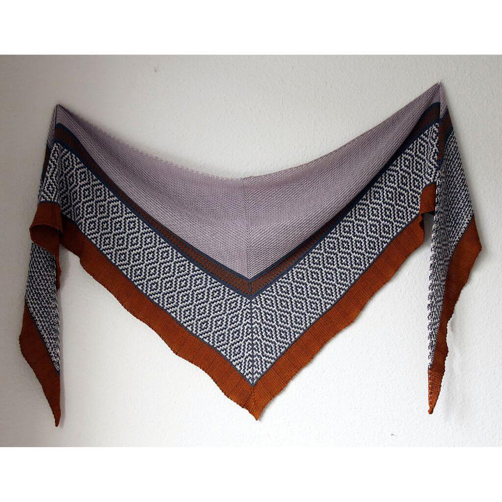 Melanie Berg - Mairlynd Pattern Tuch Zimtstern Strickanleitung - Mairlynd (PDF) Lieblingsgarn