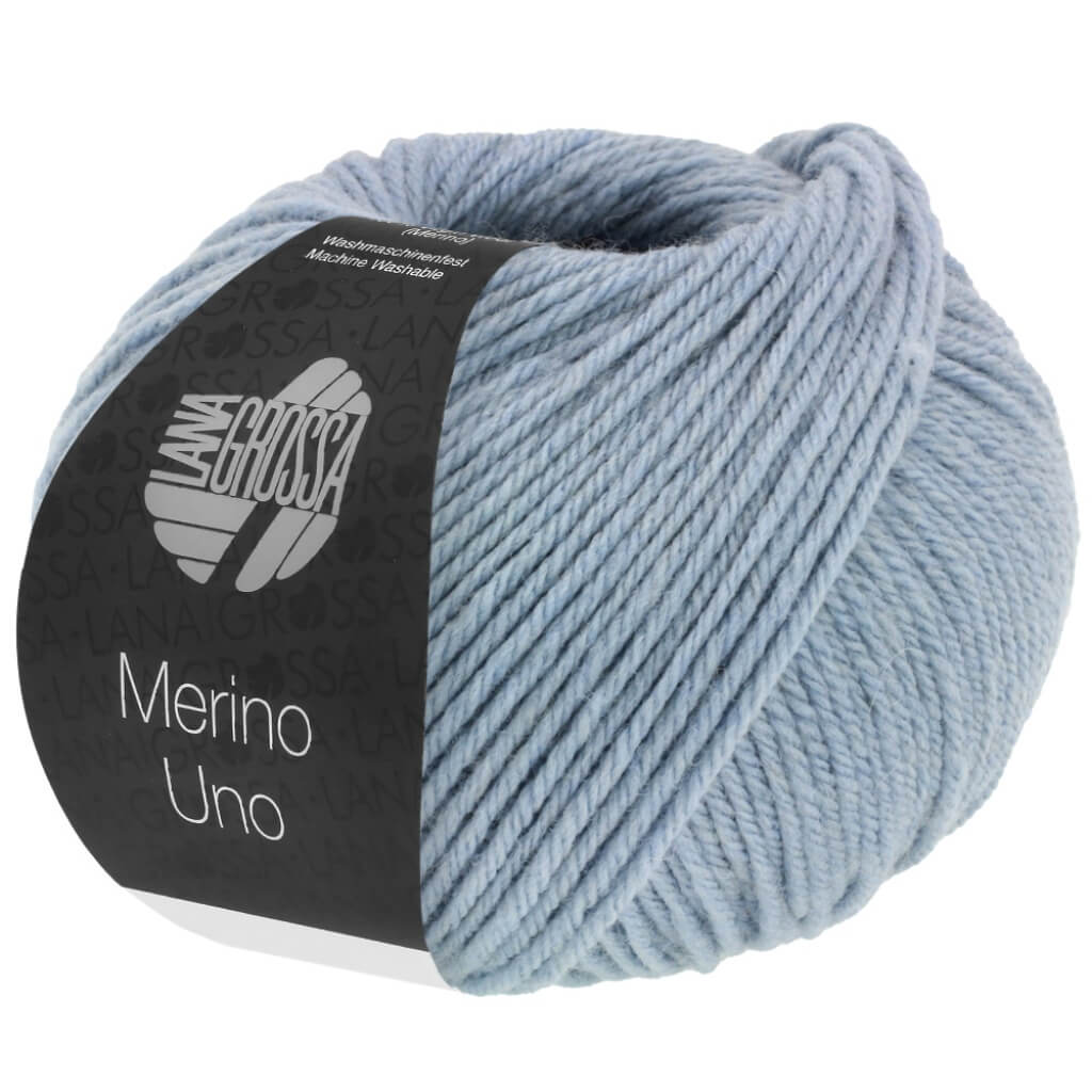 Lana Grossa 67 - Rauchblau Lana Grossa Merino Uno 50 g Lieblingsgarn