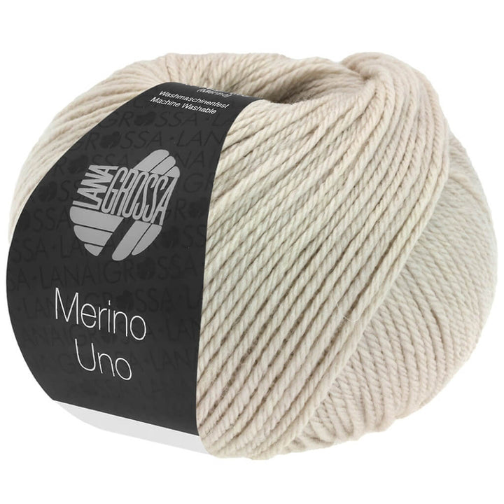 Lana Grossa 74 - Graubeige Lana Grossa Merino Uno 50 g Lieblingsgarn