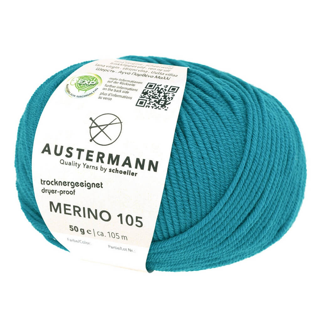 Austermann 333 - Petrol Austermann Merino 105 EXP 50g Lieblingsgarn