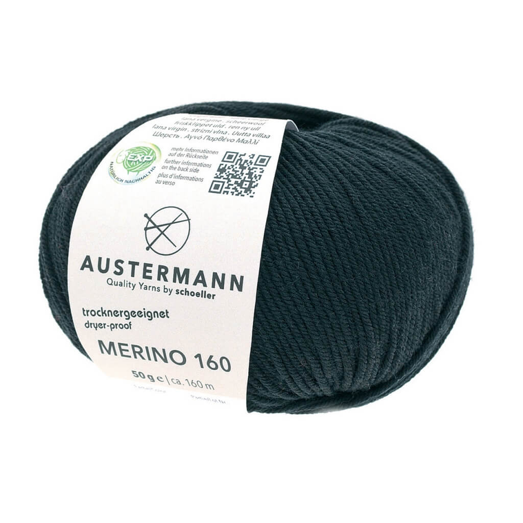 Austermann 202 - Schwarz Austermann Merino 160 Exp 50g Lieblingsgarn