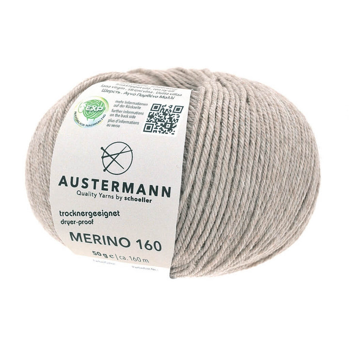 Austermann 237 - Beigemeliert Austermann Merino 160 Exp 50g Lieblingsgarn