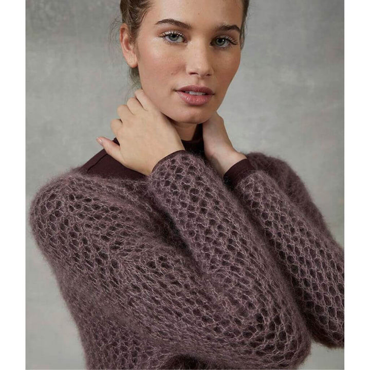 Lang Yarns Mesh Damen Pullover Strickanleitung - Lang Yarns (PDF) Lieblingsgarn