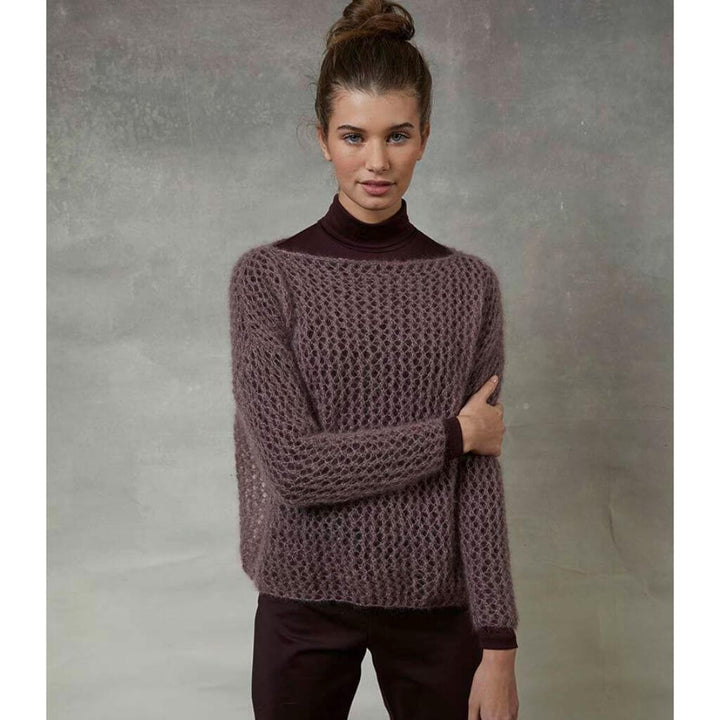 Lang Yarns Mesh Damen Pullover Strickanleitung - Lang Yarns (PDF) Lieblingsgarn