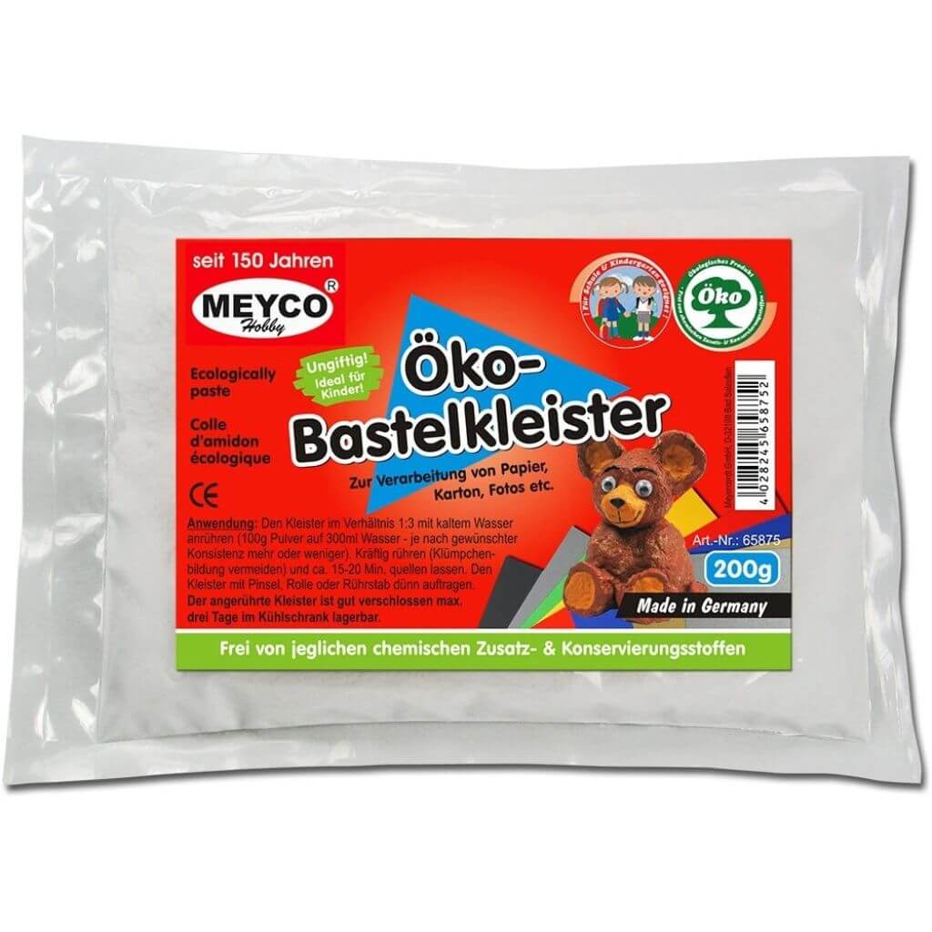 Meyco Meyco Öko-Bastelkleister, 200g Zum Anrühren Lieblingsgarn