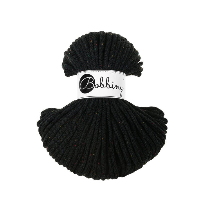 Bobbiny Makrameegarn Midnight Dust Bobbiny Premium Kordel 5 mm x 50 m Lieblingsgarn