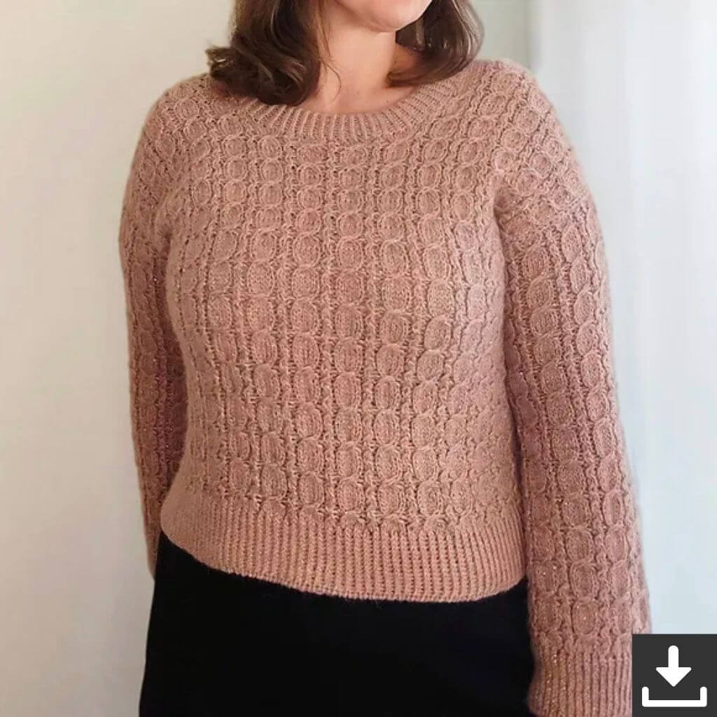 Miene Knits Pattern Budburst Sweater Strickanleitung - Miene Knits (PDF) Lieblingsgarn
