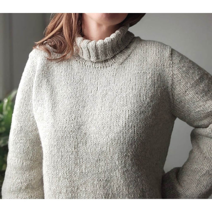 Miene Knits Pattern Suna Sweater Rundhals Strickanleitung - Miene Knits (PDF) Lieblingsgarn