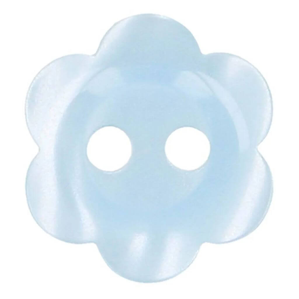 Milward blau Milward Knopf 2-Loch Blume 13 mm Lieblingsgarn