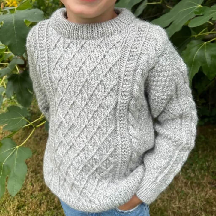 PetiteKnit Pattern Kinder Pullover Moby Sweater Mini Strickanleitung - PetiteKnit (Heft) Lieblingsgarn