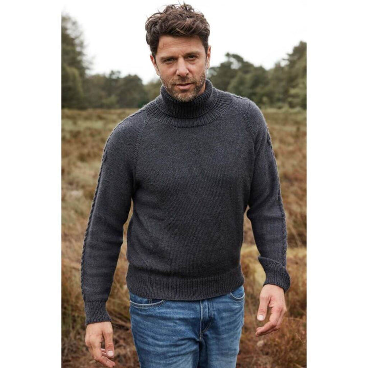 Herren Rollkragenullover Merino 120 Exp Strickanleitung - Austermann (PDF)
