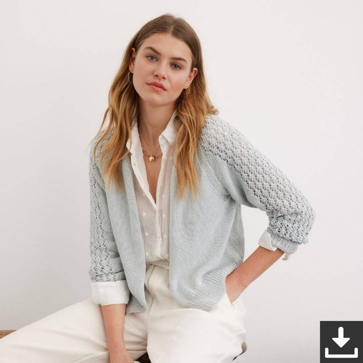 Lana Grossa Sommercardigan Strickanleitung - Lana Grossa (Heft) Lieblingsgarn