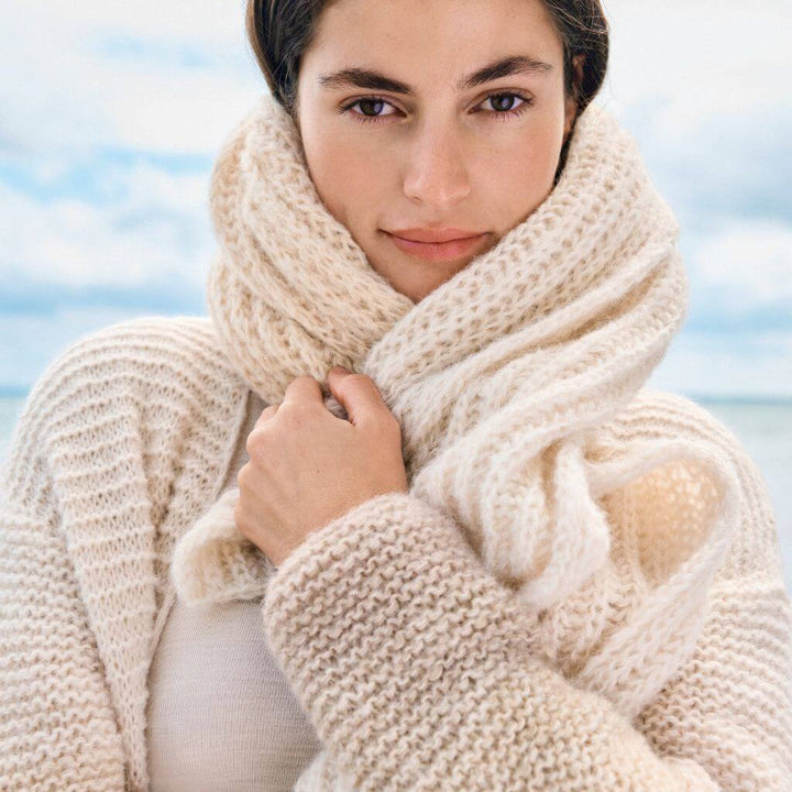 Lana Grossa Pattern Weicher Schal Strickanleitung - Lana Grossa (Heft) Lieblingsgarn