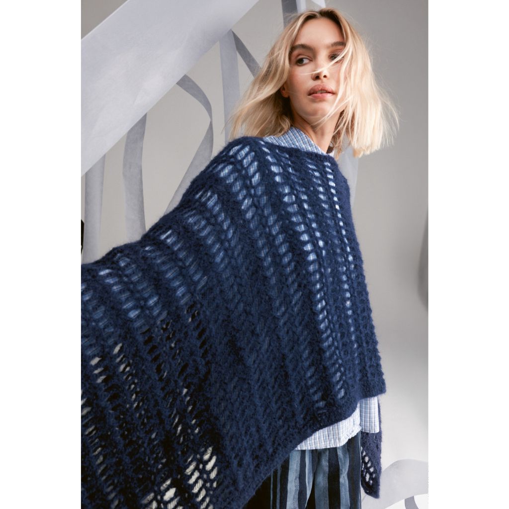 Poncho Mohair di Gio Häkelanleitung - Lana Grossa (Heft)