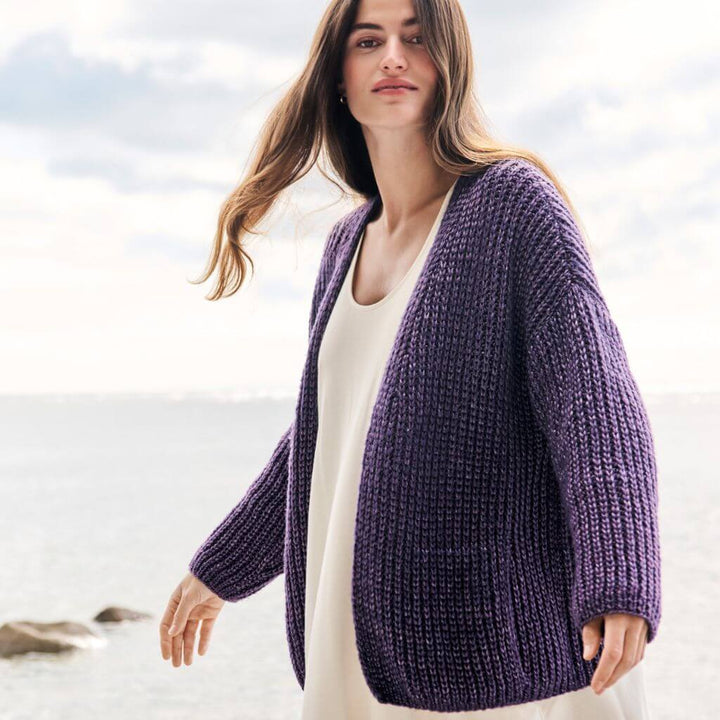 Lana Grossa Pattern Damen Cardigan Strickanleitung - Lana Grossa (Heft) Lieblingsgarn