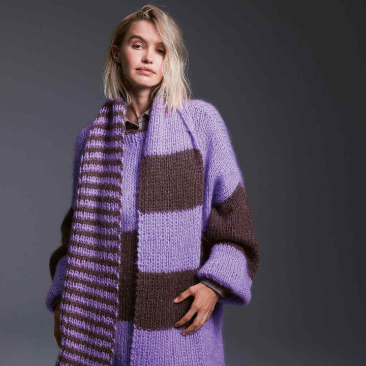 Schal Mohair di Gio Strickanleitung - Lana Grossa (Heft)