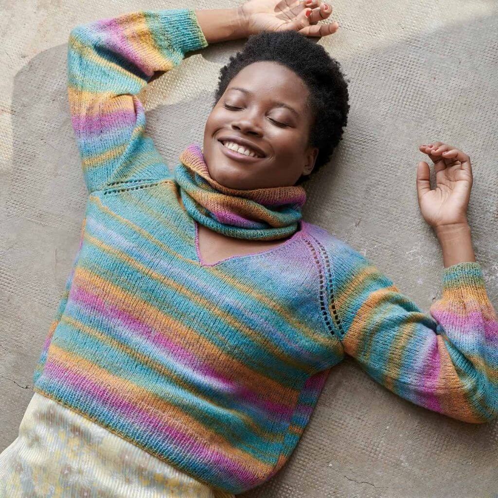 Crop Pullover Strickanleitung von Katia