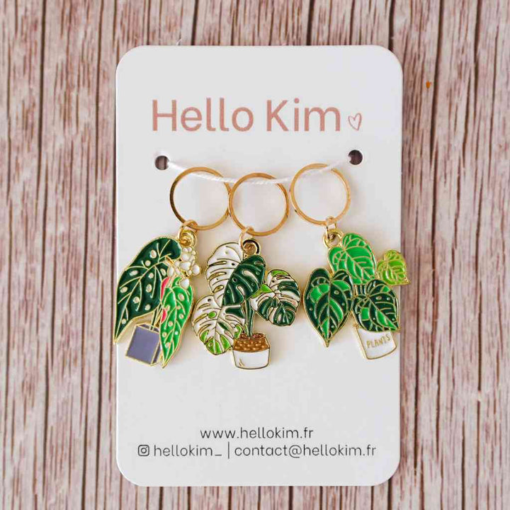 Hello Kim Maschenmarkierer Monstera
