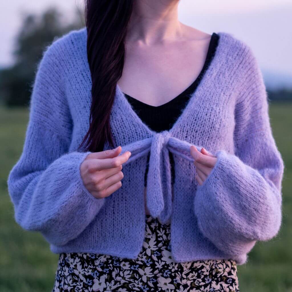 Wisteria Knitting Pattern Moonbow Cardigan Strickanleitung - Wisteria Knitting (PDF) Lieblingsgarn