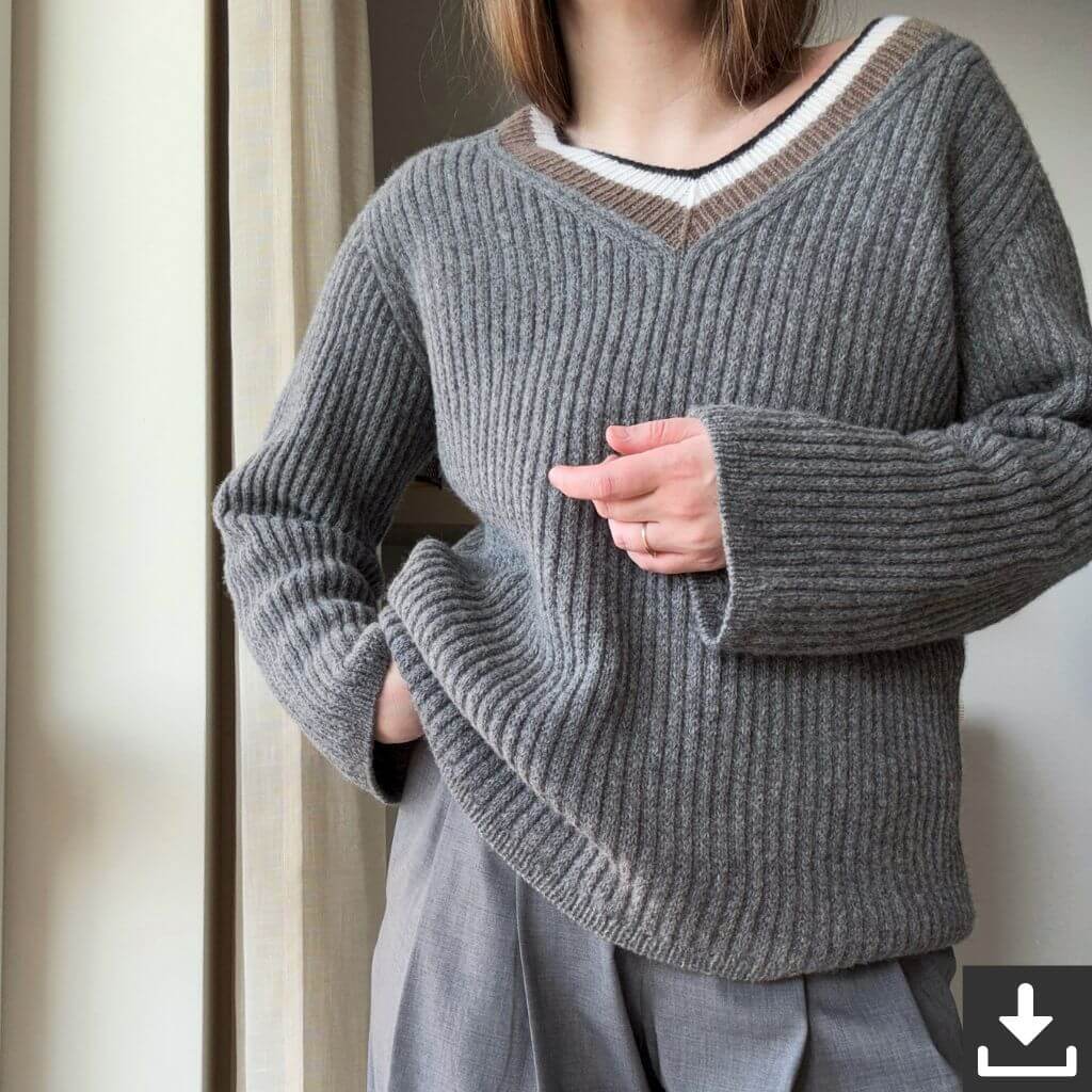 Morecaknit Carlotta Sweater Strickanleitung - Morecaknit (PDF) Lieblingsgarn