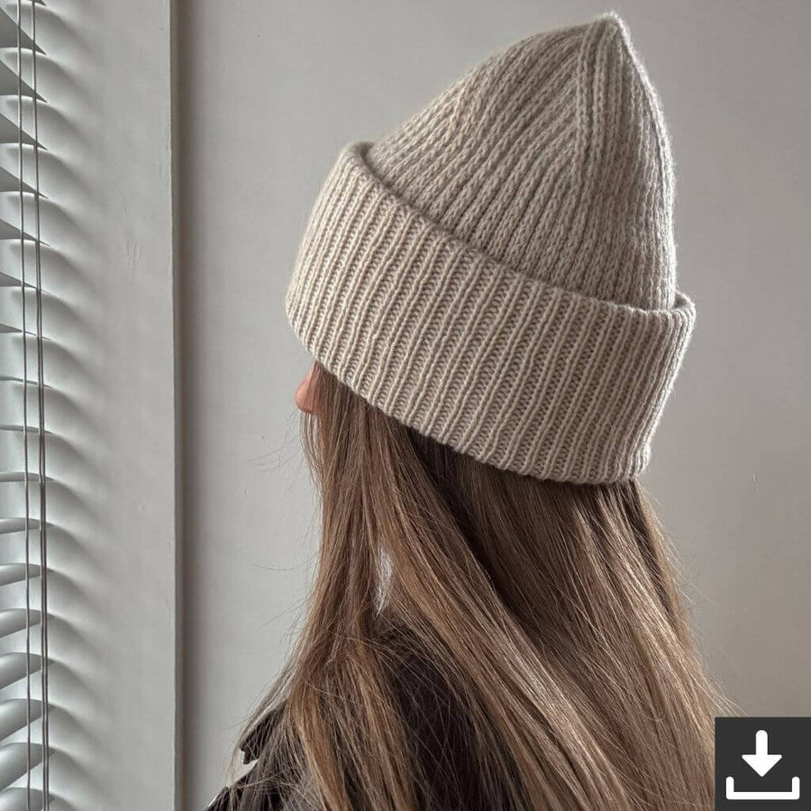Morecaknit Pattern Mütze Chantal Beanie Strickanleitung - Morecaknit (PDF) Lieblingsgarn
