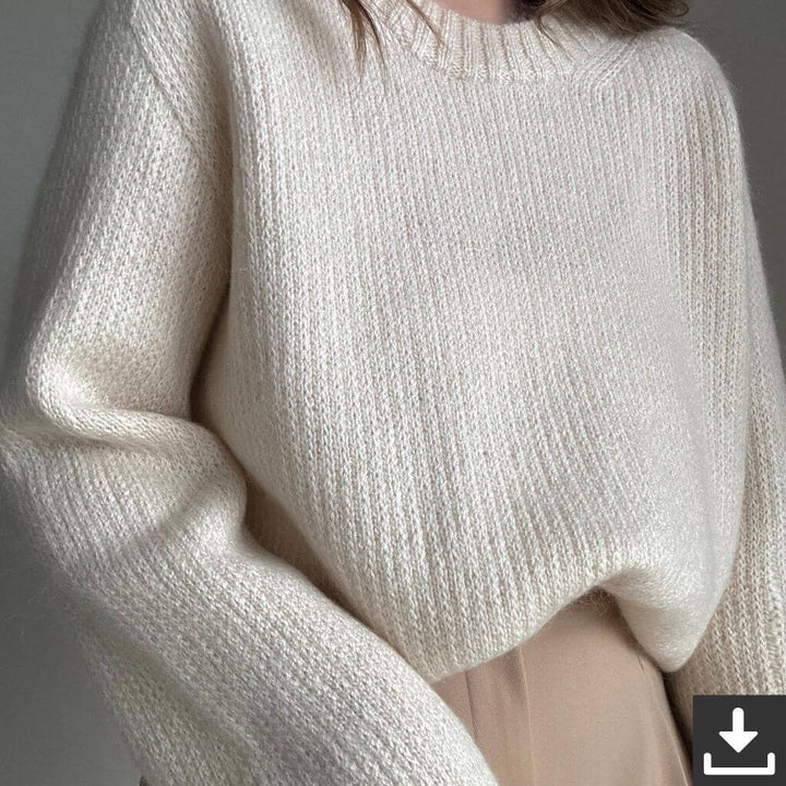 Morecaknit Chantal Sweater Strickanleitung - Morecaknit (PDF) Lieblingsgarn