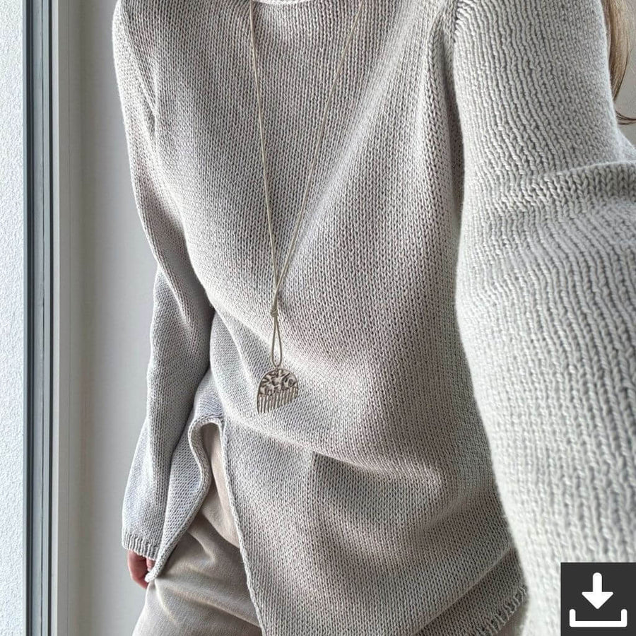 Morecaknit Bluse Liv Blouse Strickanleiutng - Morecaknit (PDF) Lieblingsgarn